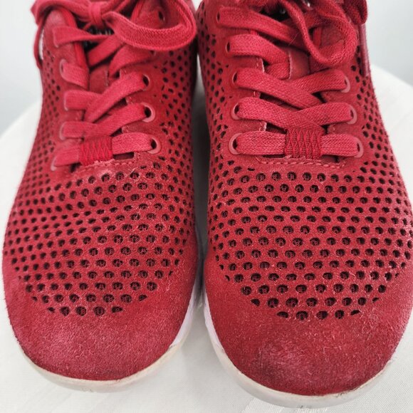 NOBULL PROJECT Red Suede Trainer Crossfit Training Shoes 8.5 - Picture 7 of 12
